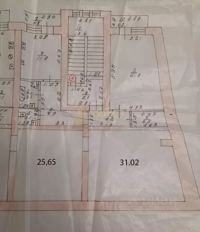 3-к кв. Татарстан, Казань ул. Баумана, 26 (115.0 м) - Фото 2