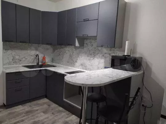 Квартира-студия, 43 м, 4/17 эт. - Фото 1
