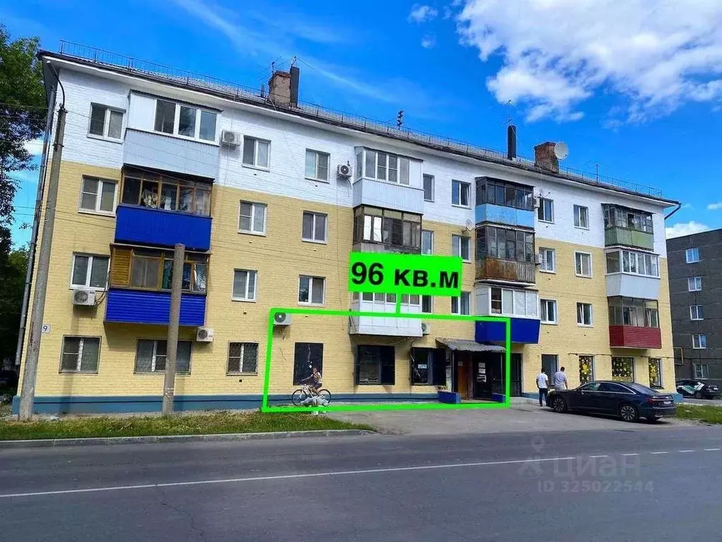 Торговая площадь в Самарская область, Новокуйбышевск Молодогвардейская ... - Фото 1