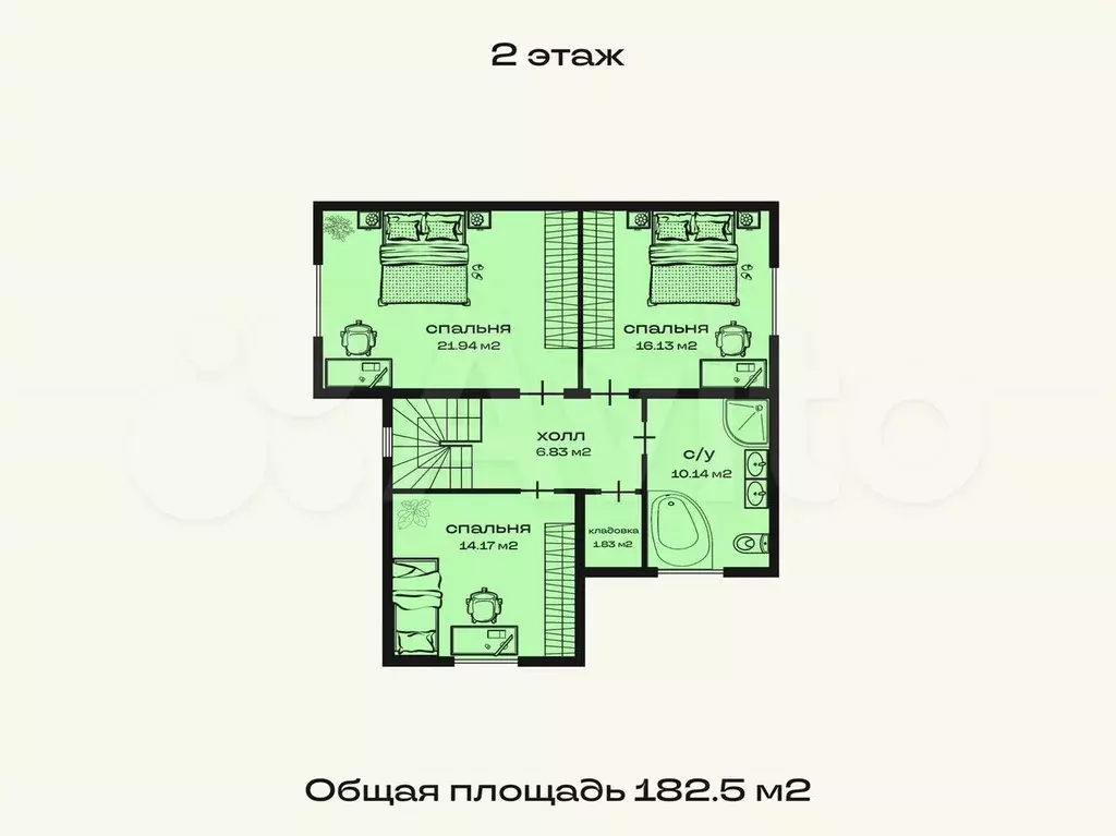 Дом 182 м на участке 8,2 сот. - Фото 1