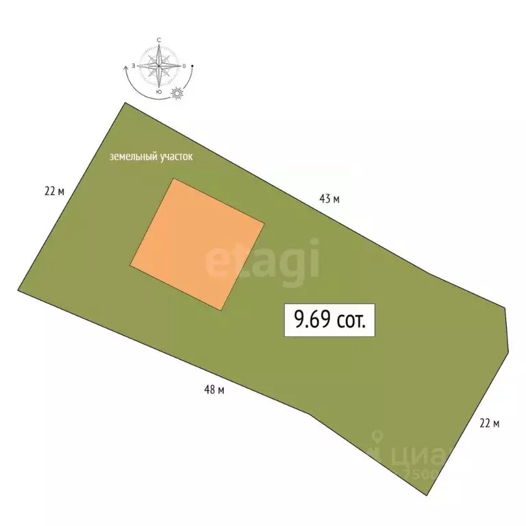 Дом в Алтай, Онгудайский район, с. Иня ул. Мира, 6 (45 м) - Фото 2