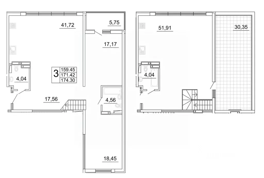3-к кв. Самарская область, Самара ул. Дыбенко, 5 (195.55 м) - Фото 1
