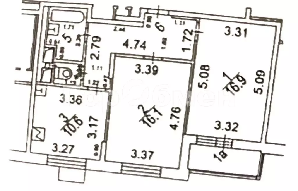 Продается 2-комнатная квартира - Фото 2