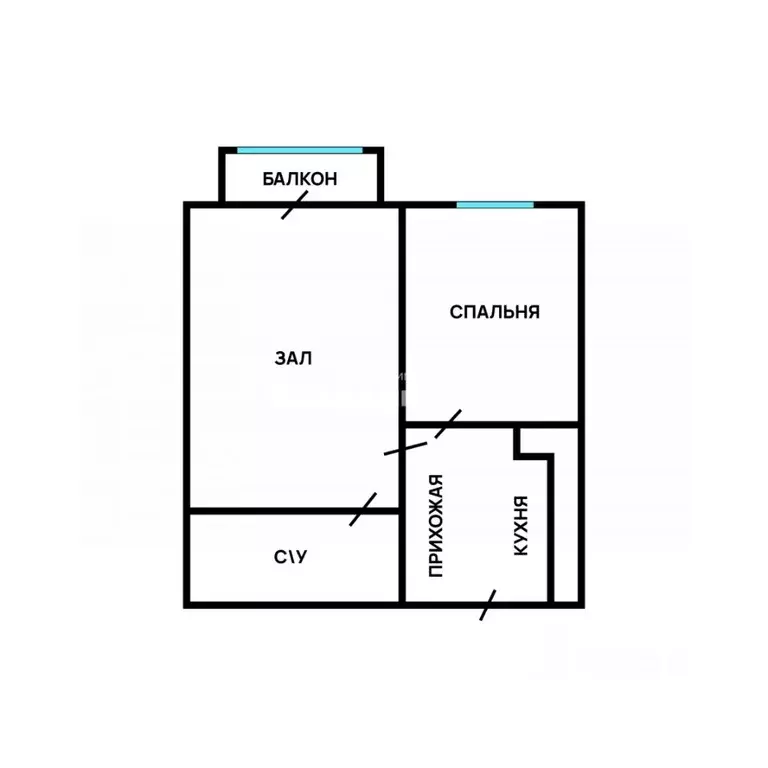 2-к кв. Приморский край, Находка Комсомольская ул., 20 (30.3 м) - Фото 2