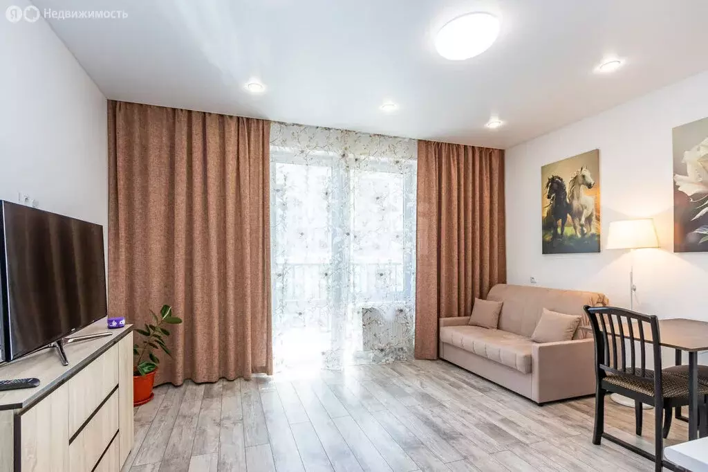 Квартира-студия: деревня Патрушева, жилой комплекс Новый (25.1 м) - Фото 1