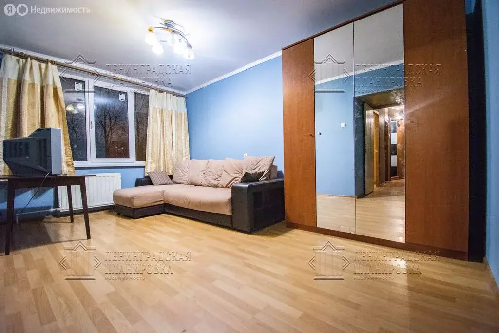 2-комнатная квартира: Санкт-Петербург, проспект Солидарности, 9к1 ... - Фото 0