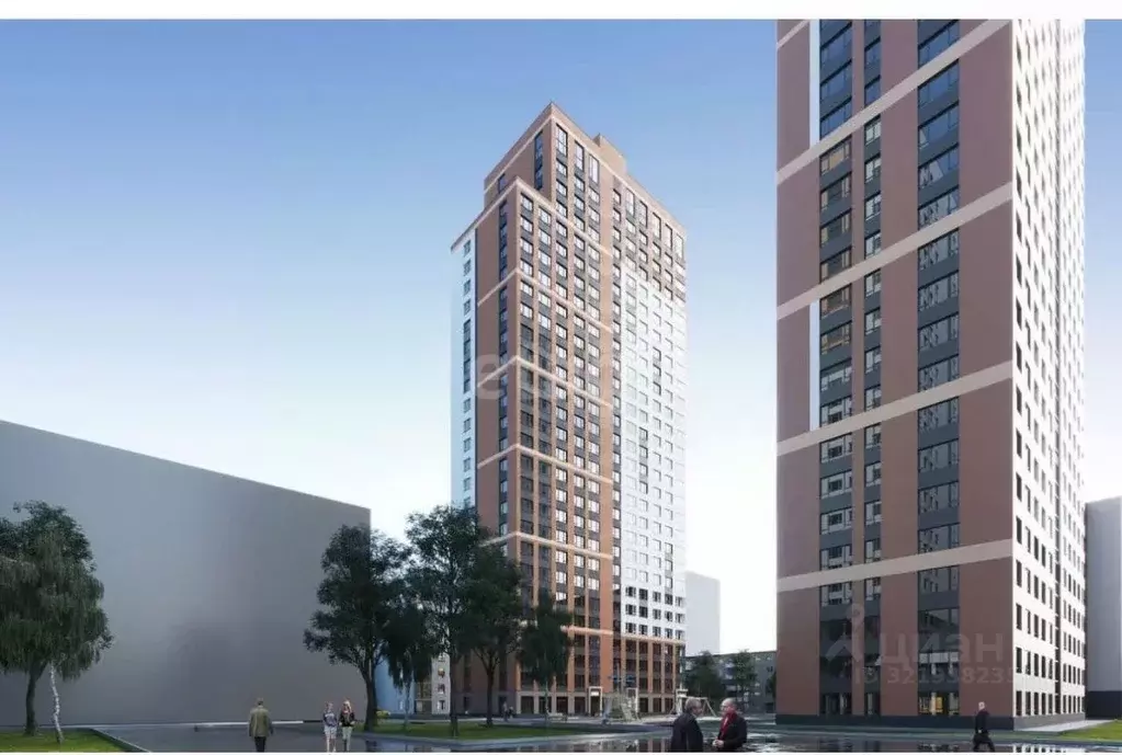 Студия Свердловская область, Екатеринбург ул. Фрунзе, 35А/5 (28.0 м) - Фото 2