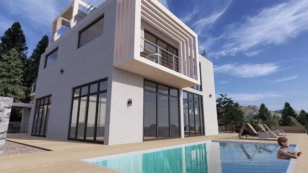 Дом в Крым, Ялта муниципальный округ, Краснокаменка пгт  (265 м) - Фото 1