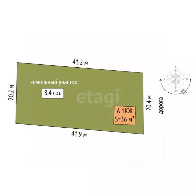 Дом в Тюменская область, Тюмень Рябинка-2 СНТ,  (36 м) - Фото 2