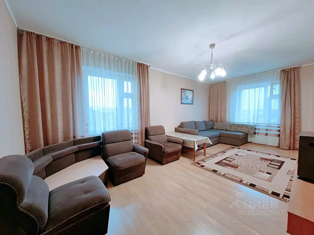 2-к кв. Санкт-Петербург ул. Коллонтай, 29к1 (80.0 м) - Фото 1