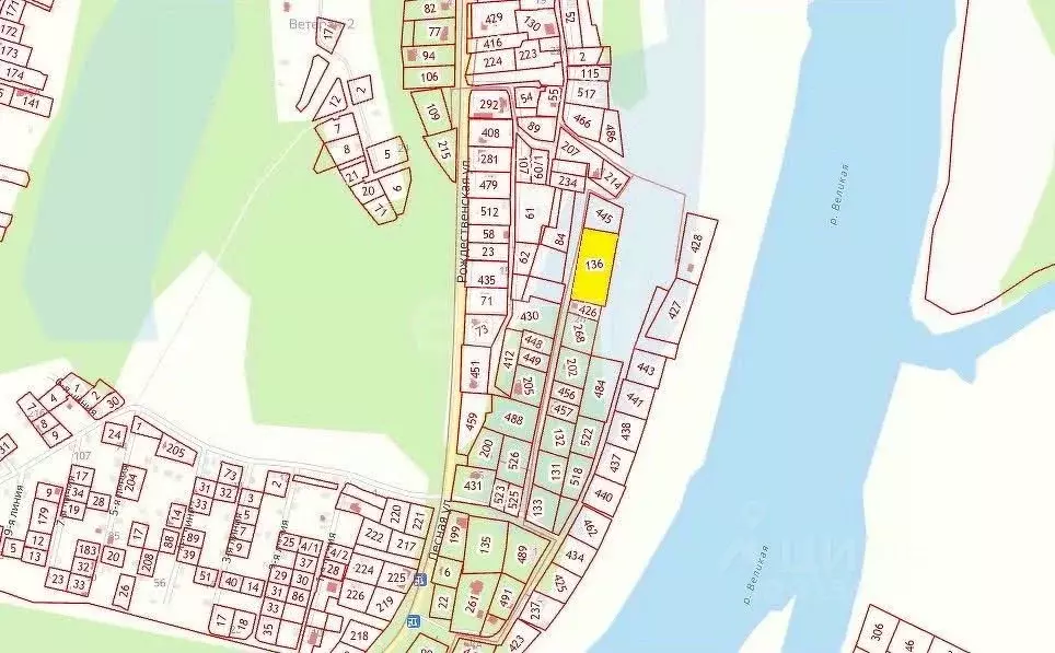 Участок в Псковская область, Псковский район, Тямшанская волость, д. ... - Фото 1