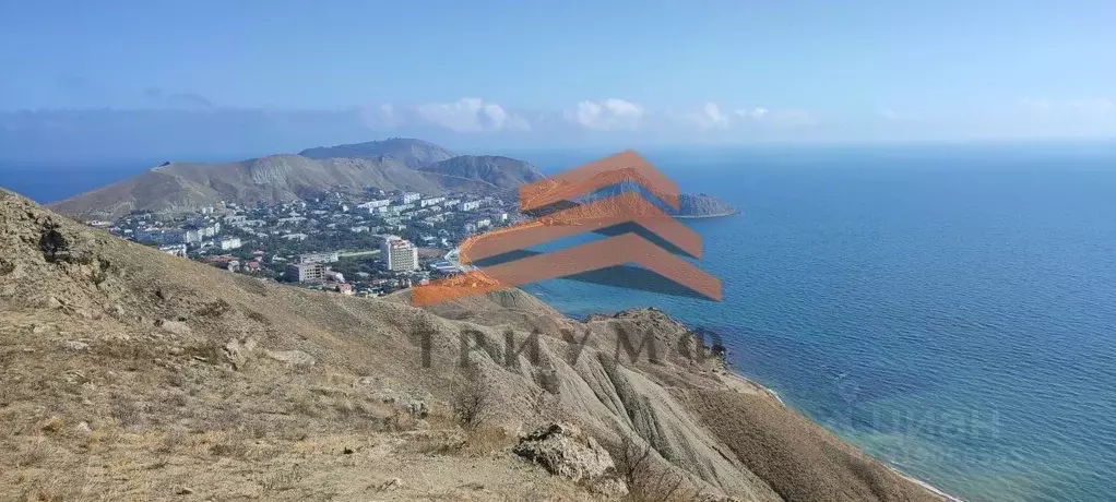 Участок в Крым, Феодосия муниципальный округ, Коктебель пгт ул. Блока ... - Фото 0