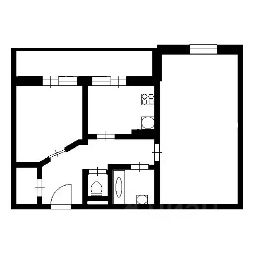 2-к кв. Санкт-Петербург ул. Стойкости, 7К2 (54.4 м) - Фото 2