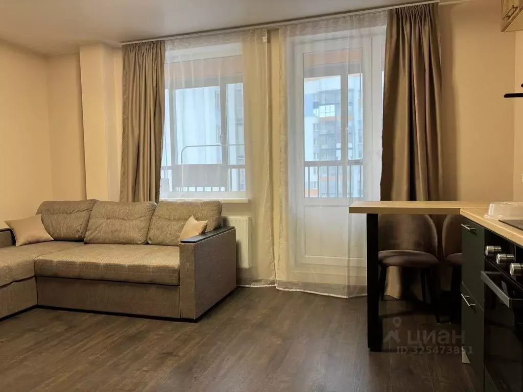 Студия Ленинградская область, Мурино Всеволожский район, ул. Шувалова, ... - Фото 1