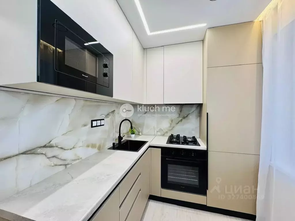 1-к кв. Татарстан, Казань ул. Юлиуса Фучика, 129 (32.9 м) - Фото 1