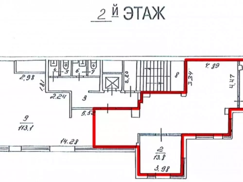 Офис (85.7 м) - Фото 1