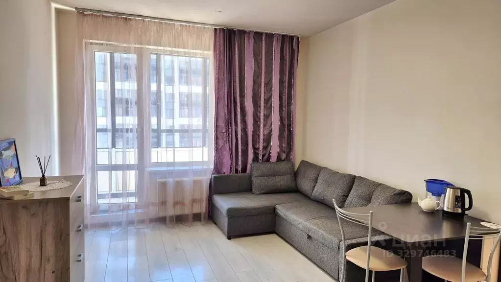 Студия Санкт-Петербург аллея Арцеуловская, 19 (25.0 м) - Фото 2