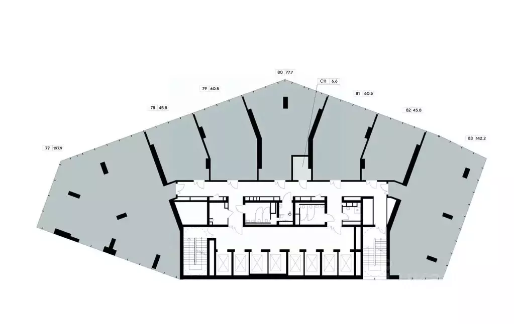 Офис в Москва Ярцевская ул., 21с2 (78 м) - Фото 1