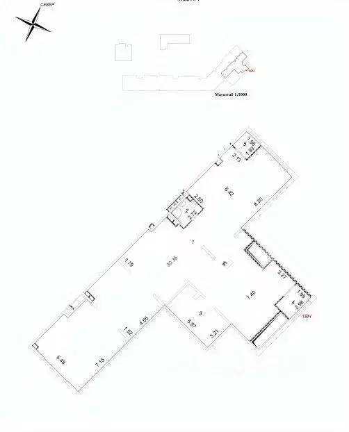 Помещение свободного назначения в Москва Головинское ш., 11 (267 м) - Фото 1