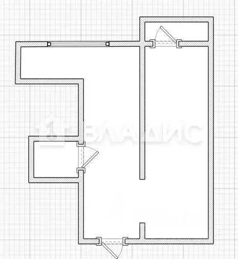 1-к кв. Пензенская область, Пенза ул. Суворова, 155 (25.8 м) - Фото 2