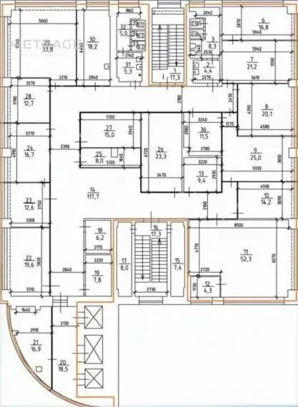 Офис в Москва Кожевническая ул., 10С1 (530 м) - Фото 1