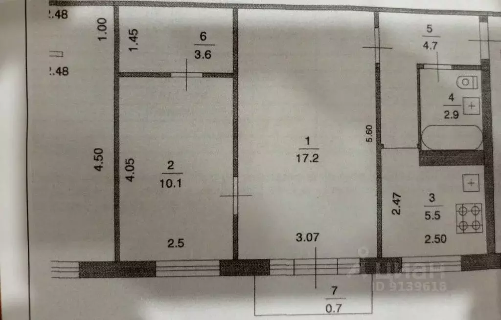 2-к кв. Нижегородская область, Нижний Новгород Автомеханическая ул., ... - Фото 1