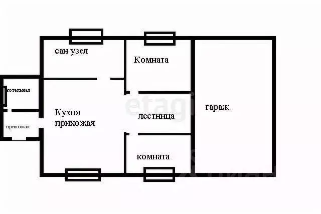 Дом в Алтайский край, Смоленский район, с. Смоленское Цветочная ул., 1 ... - Фото 1