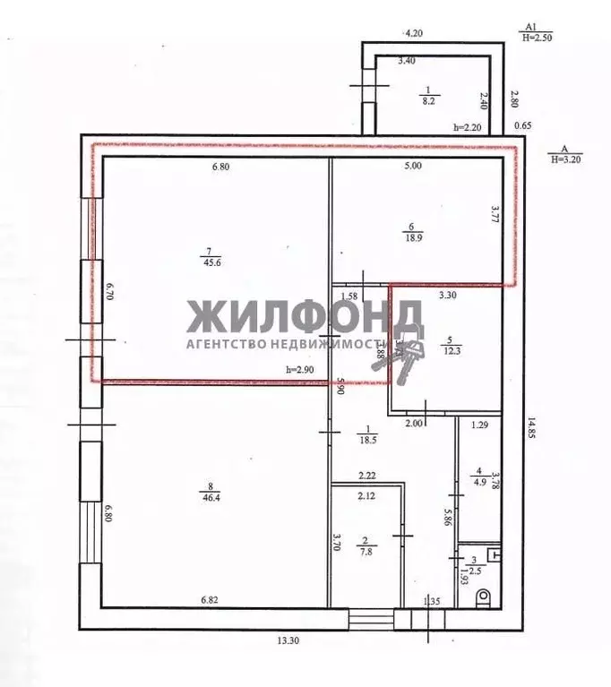 Торговая площадь в Новосибирская область, Колывань рп ул. Калинина, ... - Фото 1