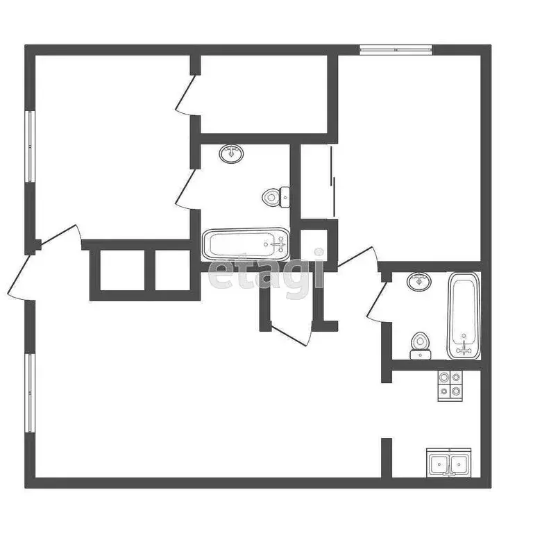 Дом в Лениногорск, Первомайская улица (325 м) - Фото 1