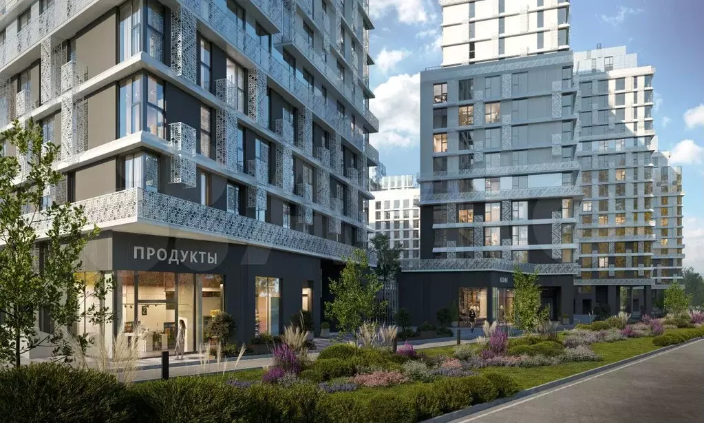Квартира-студия, 24,3 м, 3/23 эт. - Фото 1