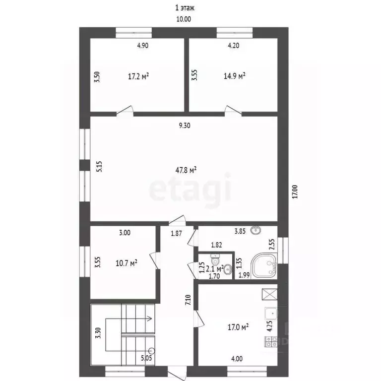 Дом в Ставропольский край, Пятигорск Горный пер. (260 м) - Фото 2