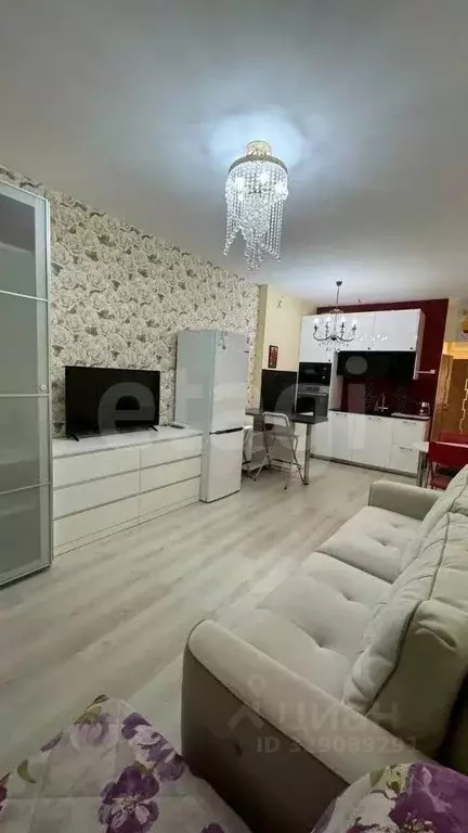 Студия Санкт-Петербург ул. Композиторов, 18 (38.0 м) - Фото 1