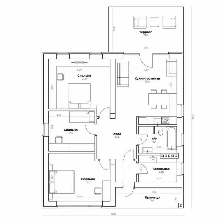 Дом в деревня Стулово (140 м) - Фото 2