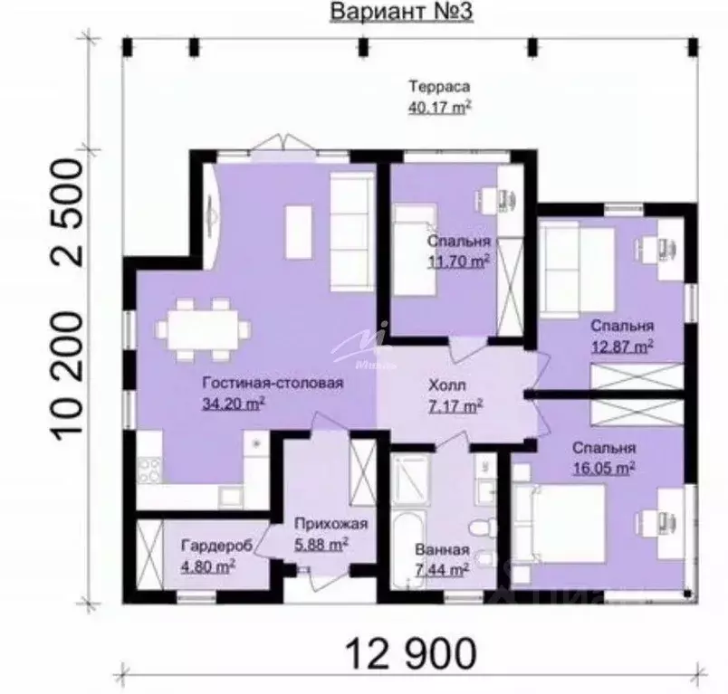 Дом в Севастополь Икар-2 садоводческое товарищество, 363 (148 м) - Фото 2