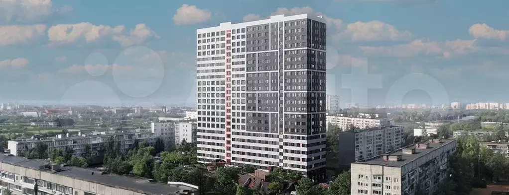 1-к. квартира, 37,6 м, 13/23 эт. - Фото 0