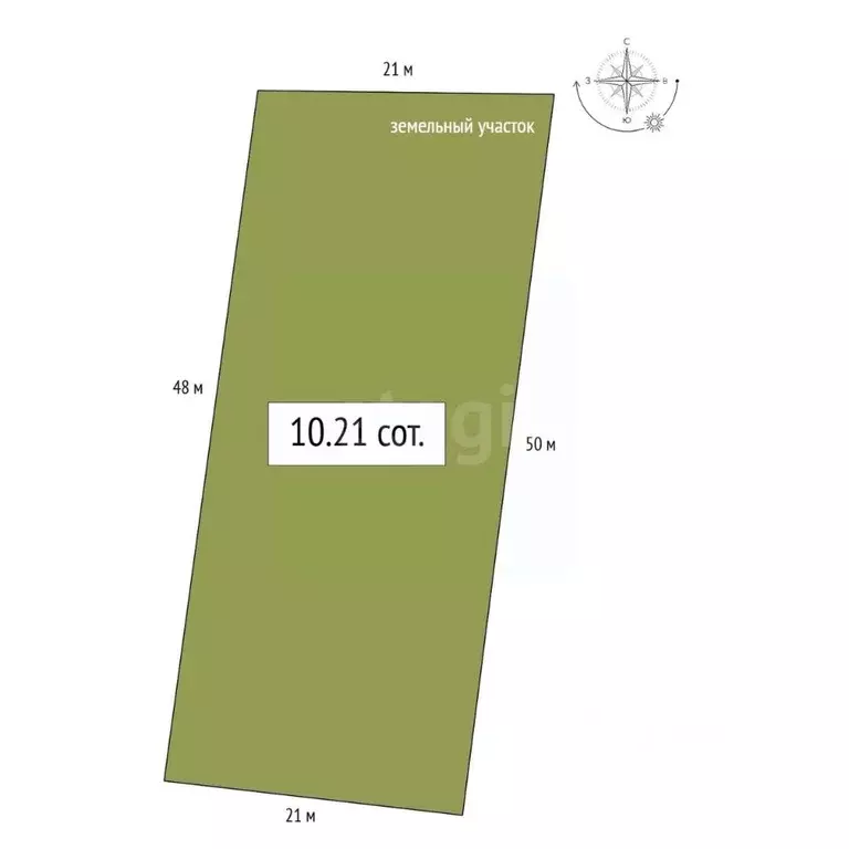Участок в Алтай, Майминский район, с. Кызыл-Озек Советская ул. (10.21 ... - Фото 2