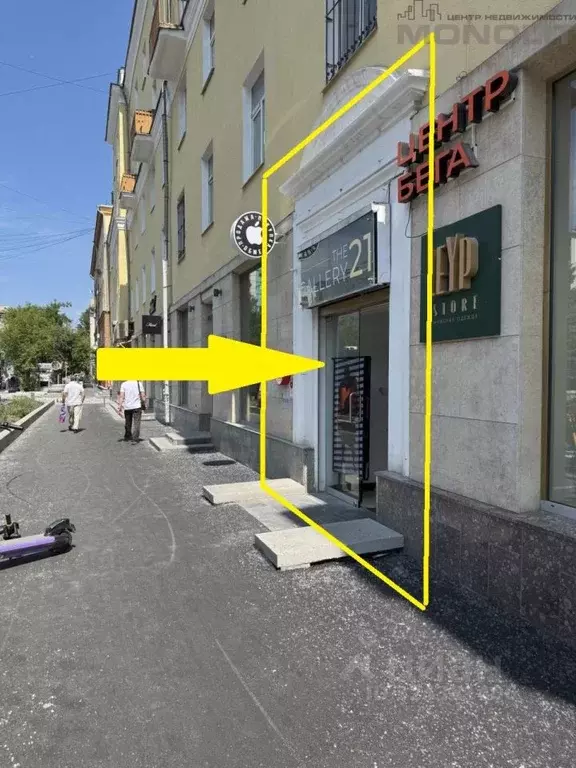 Торговая площадь в Свердловская область, Екатеринбург ул. Хохрякова, ... - Фото 1