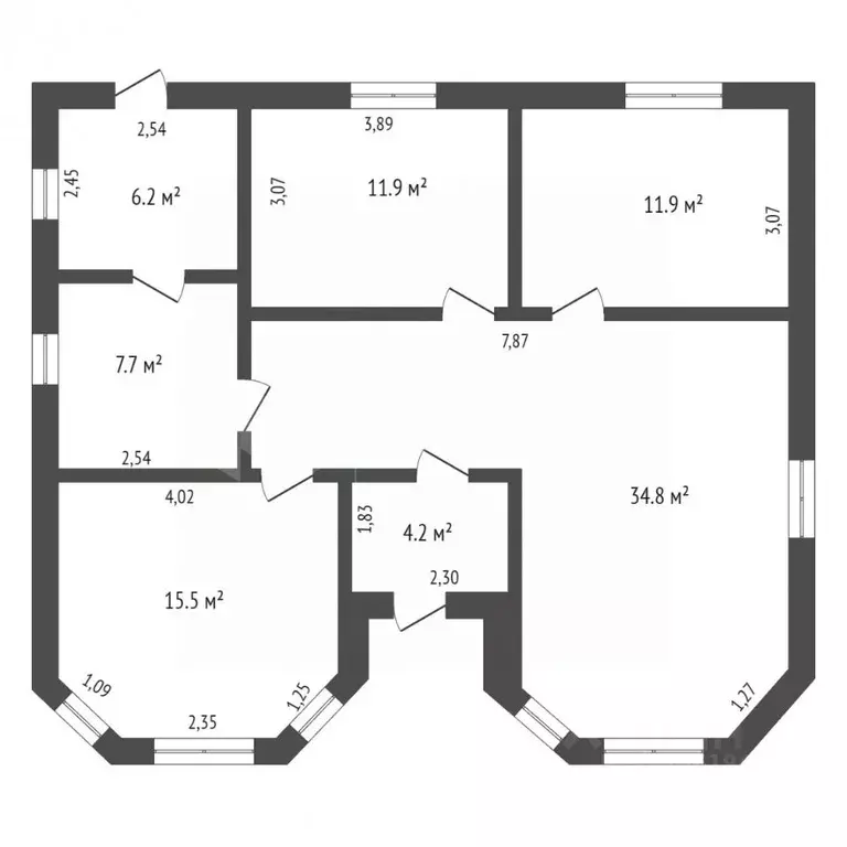Коттедж в Тюменская область, Тюмень ул. Рождественская, 27 (95 м) - Фото 1