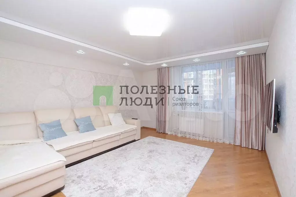 3-к. квартира, 83,4 м, 2/16 эт. - Фото 1