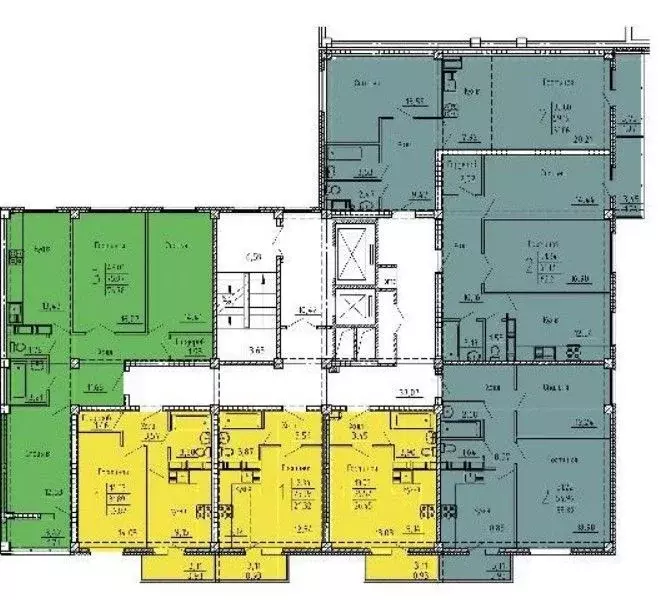 2-к кв. Пензенская область, Пенза Арбековская Застава жилой комплекс ... - Фото 2