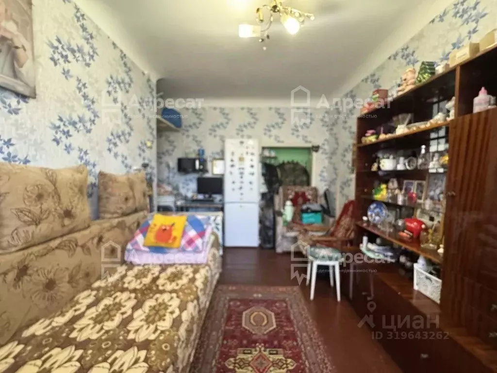 Комната Волгоградская область, Волгоград ул. Адмирала Ушакова, 2 (16.0 ... - Фото 1