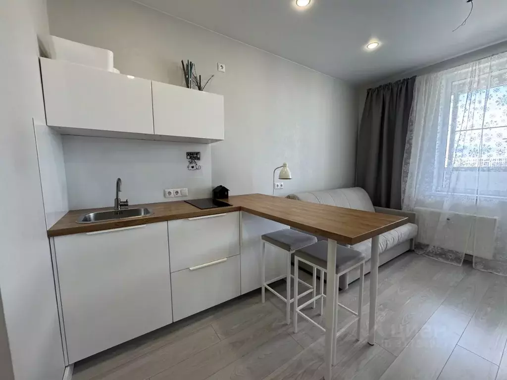 Студия Санкт-Петербург ул. Плесецкая, 10 (26.0 м) - Фото 1