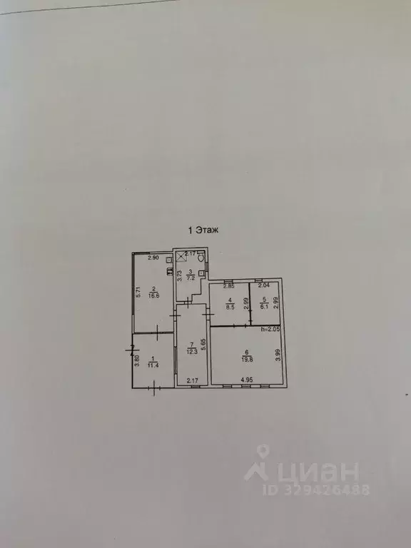 Дом в Астраханская область, Астрахань ул. 8-я Литейная, 27 (55 м) - Фото 1