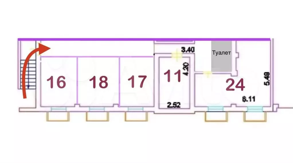 24 м2 пвз торговля офис услуги 24/7 доступ - Фото 1