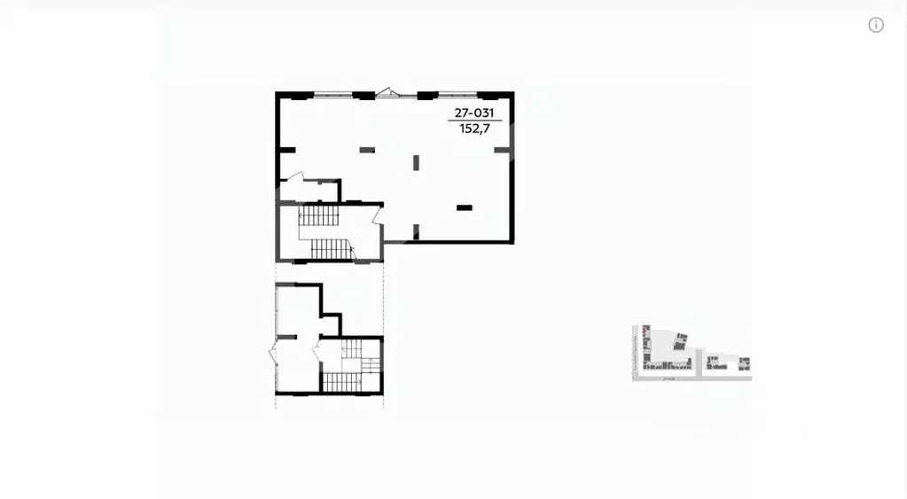 Помещение свободного назначения в Москва бул. Скандинавский, 14 (153 ... - Фото 2