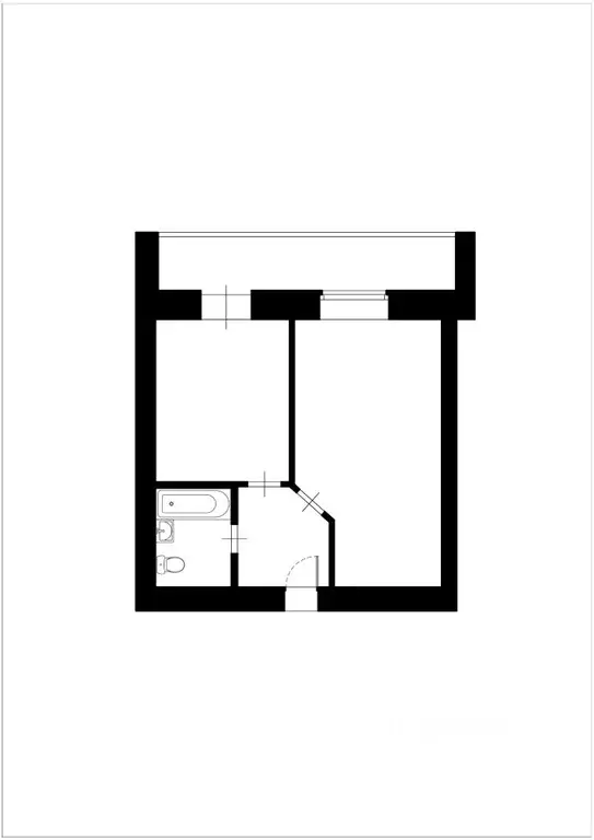 1-к кв. Татарстан, Казань ул. Фикрята Табеева, 3 (34.0 м) - Фото 0