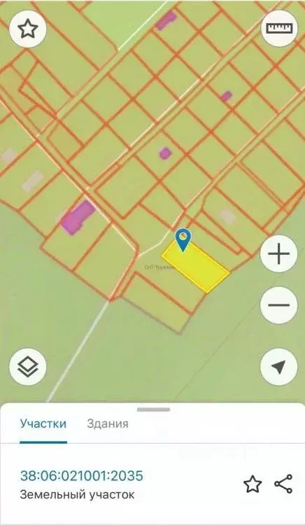 Участок в Иркутская область, Иркутский муниципальный округ, Труженик ... - Фото 1