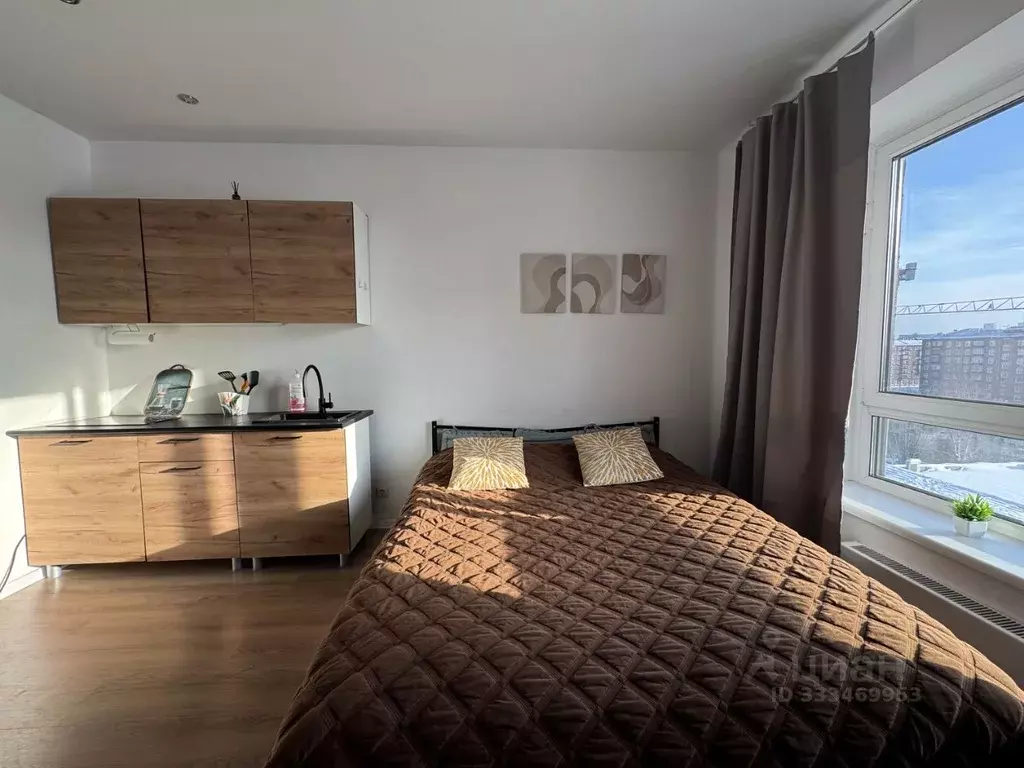 Студия Москва проезд 1-й Нижнелихоборский, 1 (22.0 м) - Фото 1