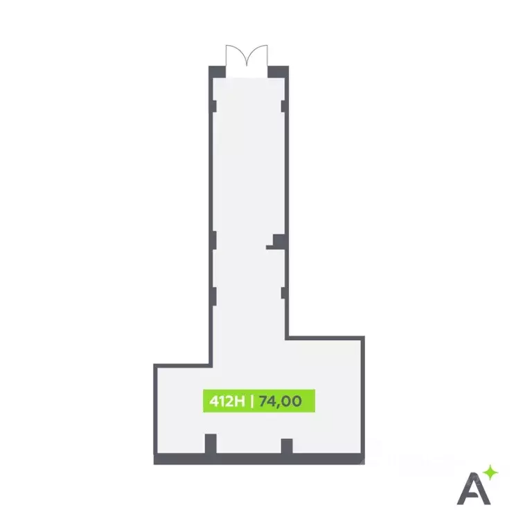 Торговая площадь в Санкт-Петербург ул. Среднерогатская, 11к2 (74 м) - Фото 1