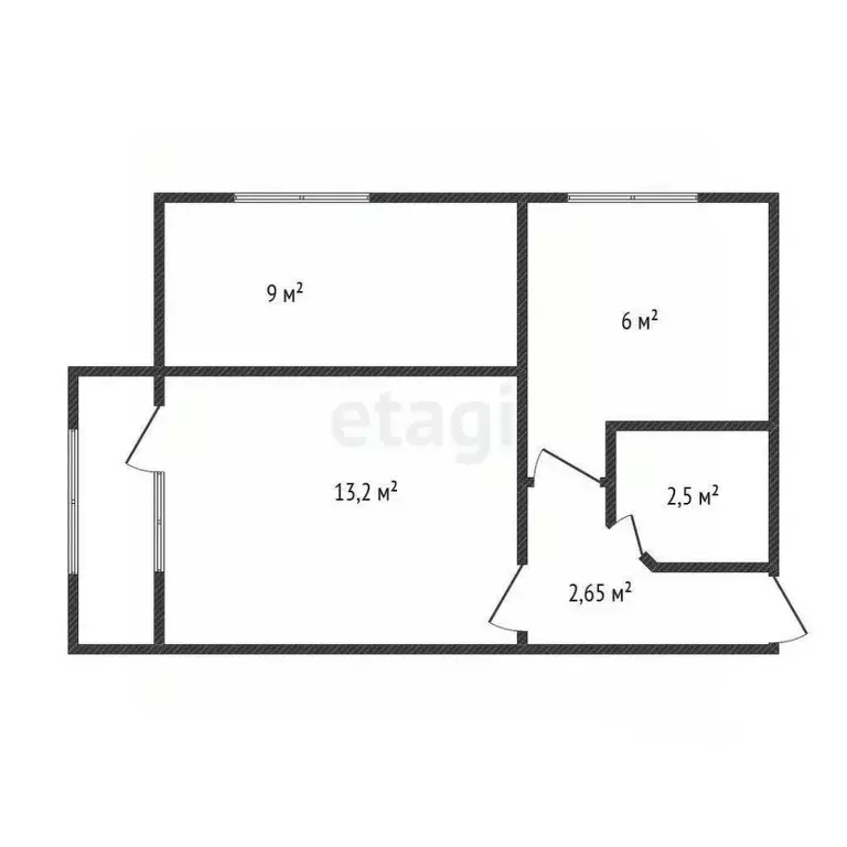 2-к кв. Дагестан, Махачкала ул. Гагарина, 84 (36.0 м) - Фото 1